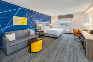 Suite, 1 King Bed with Sofa bed, Non Smoking | Premium bedding, down comforters, desk, blackout drapes - Comfort Inn & Suites (Bradford)