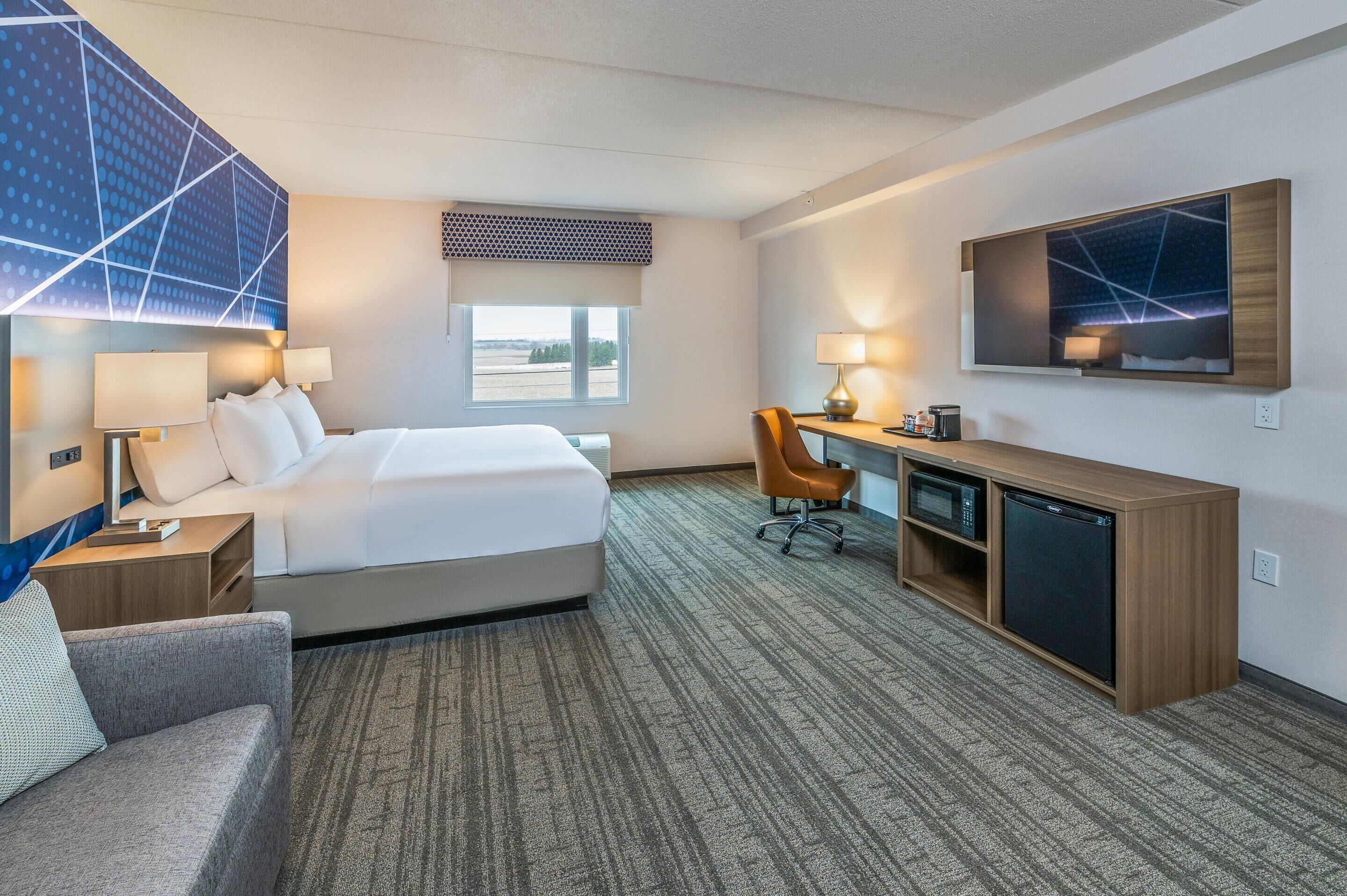 套房, 1 張特大雙人床和 1 張沙發床, 非吸煙房 | 高級寢具、羽絨被、書桌、遮光布/窗簾