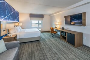 스위트, 킹사이즈침대 1개 및 소파베드, 금연 | 고급 침구, 오리/거위털 이불, 책상, 암막 커튼