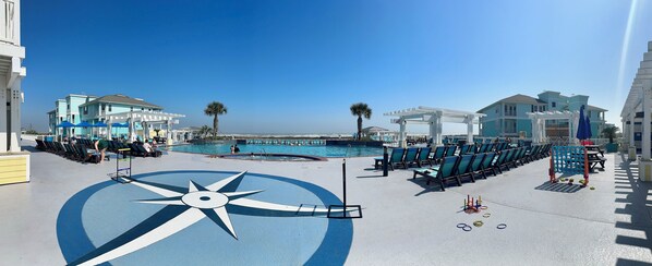 Außenpool, beheizter Pool