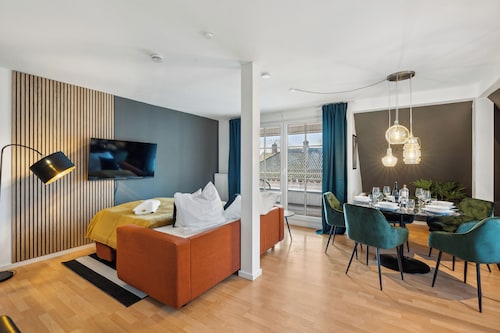 maremar - Maisonette am Holzmarkt - Luxus Boxspring - Arbeitsplatz - Loggia