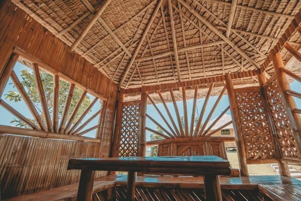 Opções para refeição ao ar livre