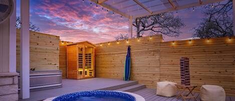 Seasonal outdoor pool