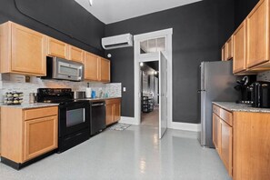 Microwave, oven, stovetop