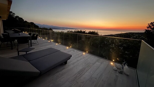 Outdoor dining - Casa Trè Fari - Holiday home in Corsica with sea view (Porto-Vecchio)