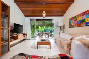 豪華獨棟房屋, 4 間臥室, 私人泳池, 海濱 | 起居區