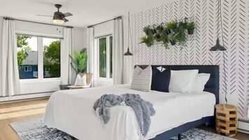 6 bedrooms, iron/ironing board, travel crib, WiFi