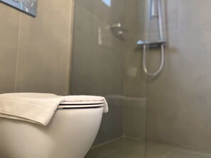 Shower, hair dryer