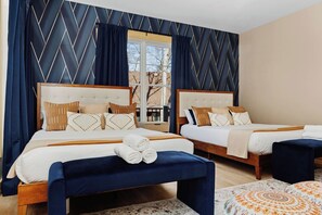 6 makuuhuonetta, työpöytä, silitysrauta/-lauta, Wi-Fi