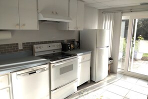 Ovn, kokeplater og oppvaskmaskin