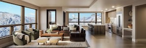 55-inch TV with cable channels, Netflix, streaming services - Kindred Resort a RockResort (Keystone)