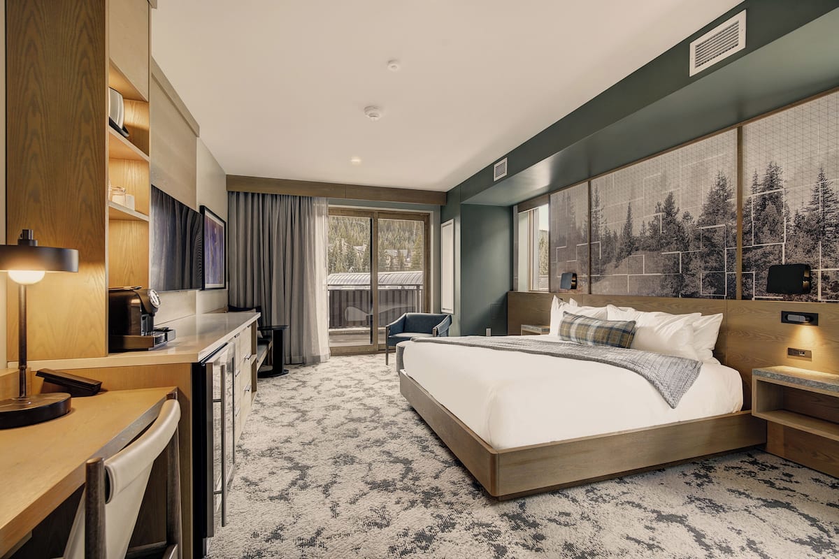Zimmer, 1 King-Bett (Alpine)