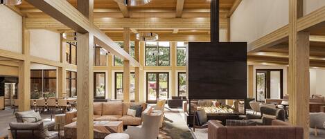 Lobby sitting area