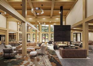 Lobby sitting area - Kindred Resort a RockResort (Keystone)