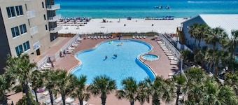 Beach Front Resort with Gulf View in Panama City Beach with all amenities!