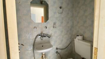 Phòng Tiêu chuẩn, quang cảnh thành phố | Phòng tắm | Buồng tắm vòi sen, khăn tắm, xà phòng, dầu gội