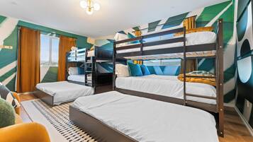 7 dormitorios, escritorio, tabla de planchar con plancha y wifi gratis