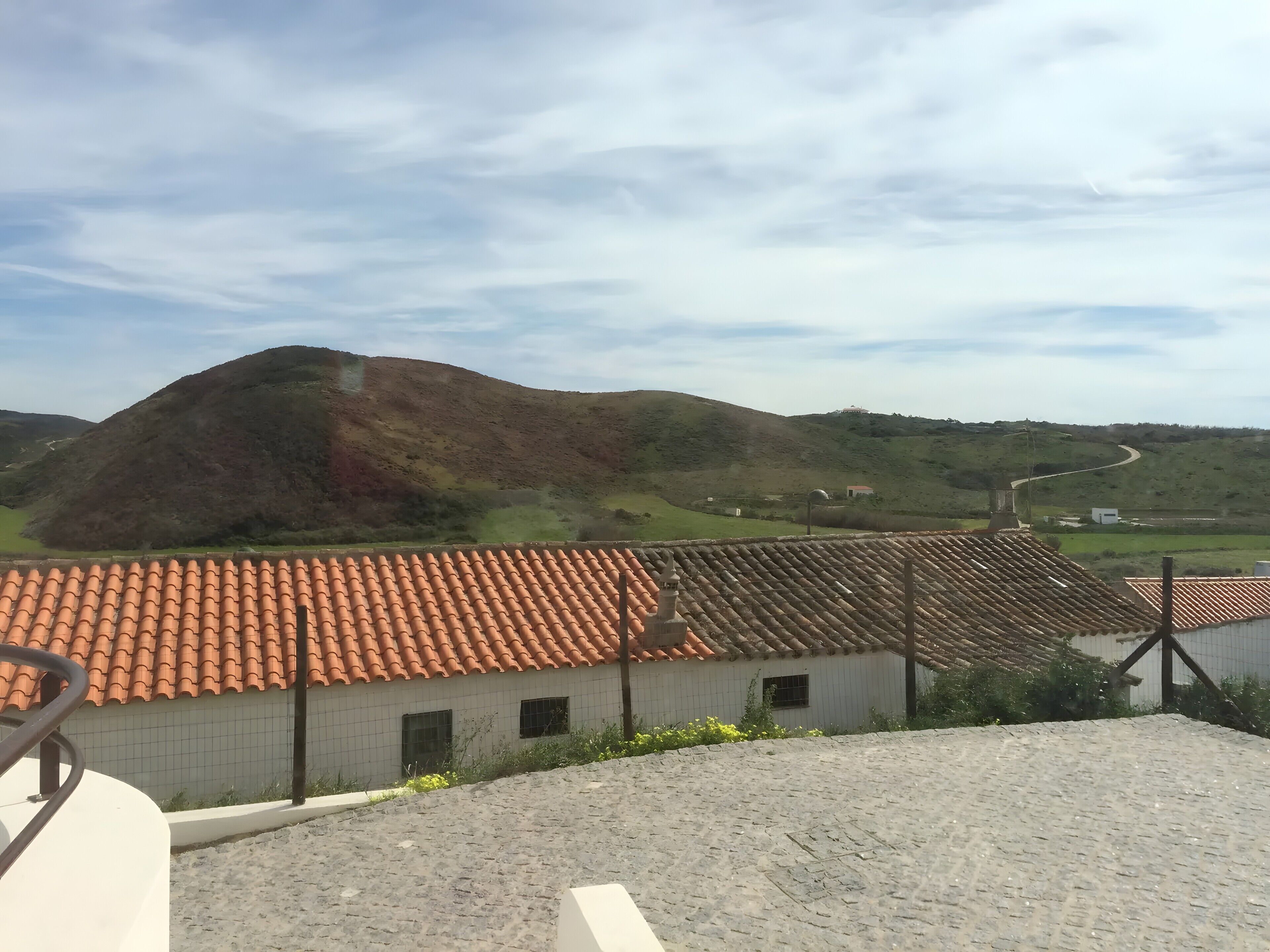 Blick von der Unterkunft
