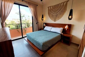 1 bedroom, WiFi, bed sheets - New apartment in Tulum, with 24/7 security, 15 minutes from the beach! (Tulum)