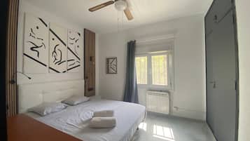 3 chambres, fer et planche Ă repasser, Wi-Fi gratuit, draps fournis