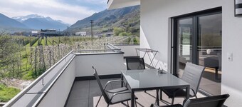 Appartement 'Pia' avec vue sur la montagne, Wi-Fi et climatisation