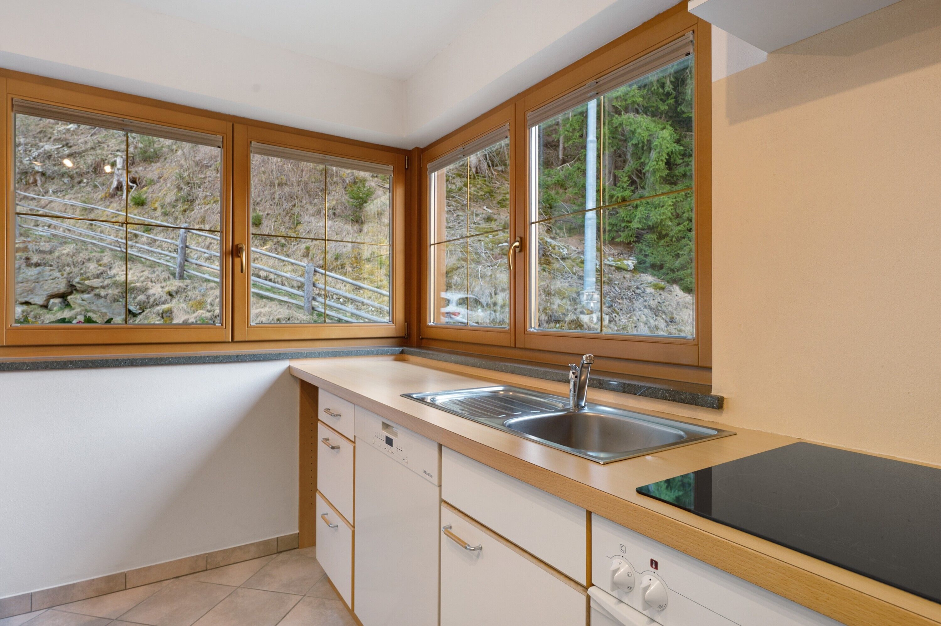 Refrigerador, horno, parrilla de estufa y lavavajillas 