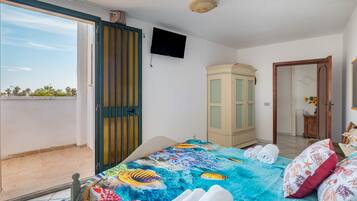 1 camera, Wi-Fi gratuito, lenzuola