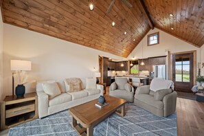 TV connectée, cheminée