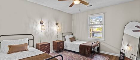 3 habitaciones, wifi gratis y ropa de cama