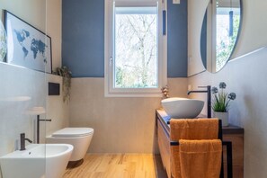 Shower, hair dryer, bidet