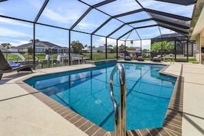 Piscine chauffée