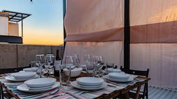 Opções para refeição ao ar livre