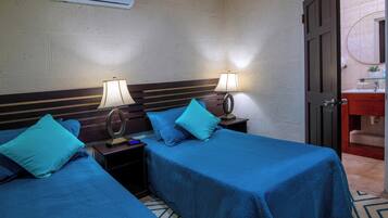 2 bedrooms, in-room safe, iron/ironing board, travel crib