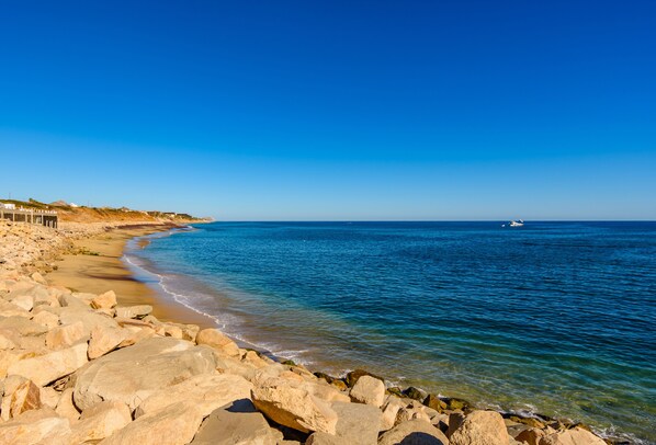 Beach nearby, beach towels