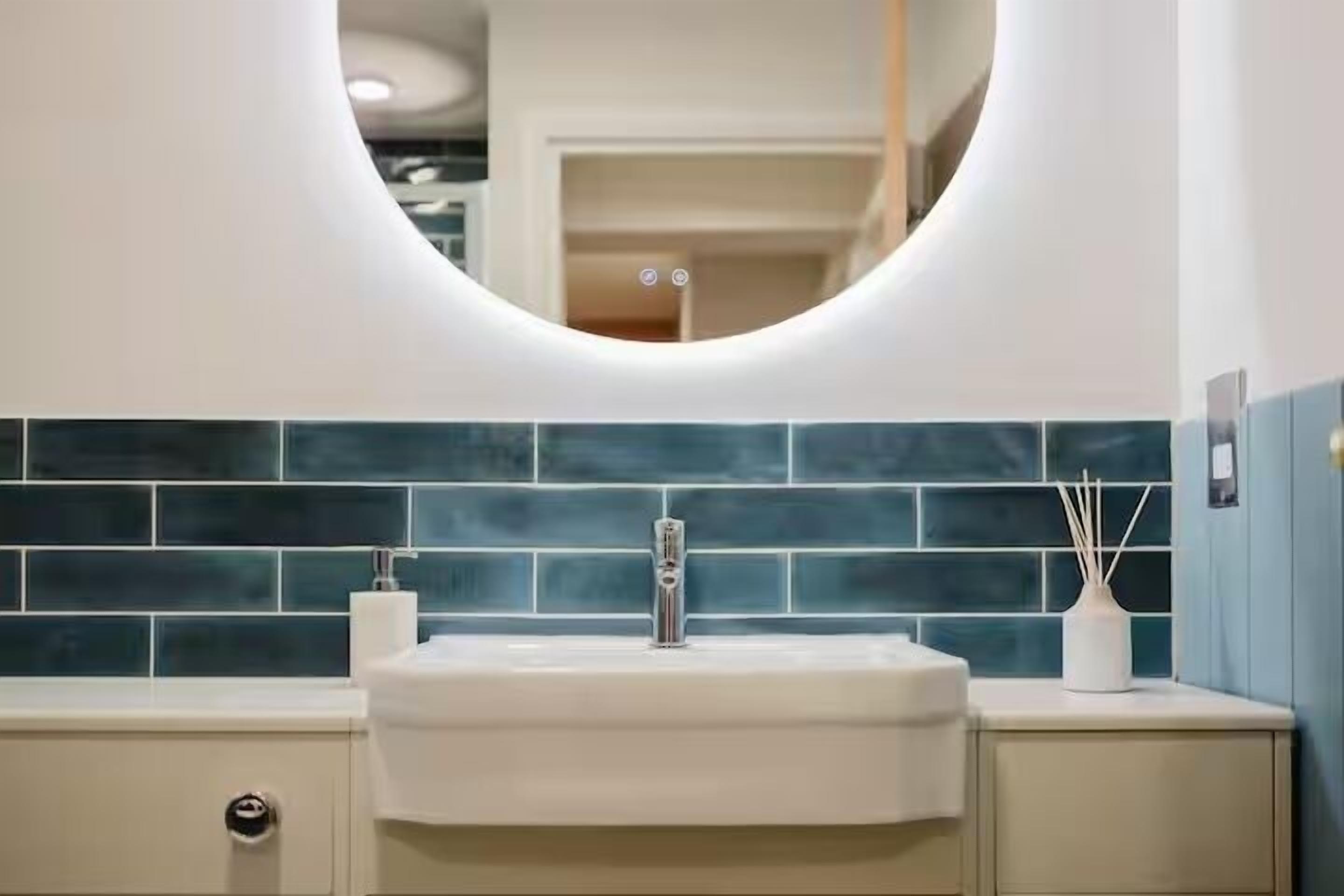 平房, 花園景觀 | 浴室