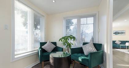 Bright & Spacious 4BR Home | Private Backyard | Near Downtown Toronto