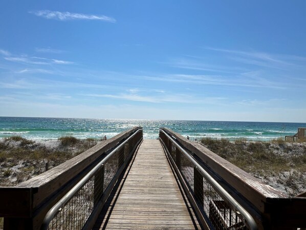 Beach nearby