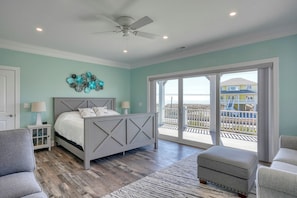 4 bedrooms, iron/ironing board, free WiFi, bed sheets - Newly Built Home | Pool, Dual Views, Elevator, Fast Wi-Fi, Dedicated Beach Access (North Topsail Beach)