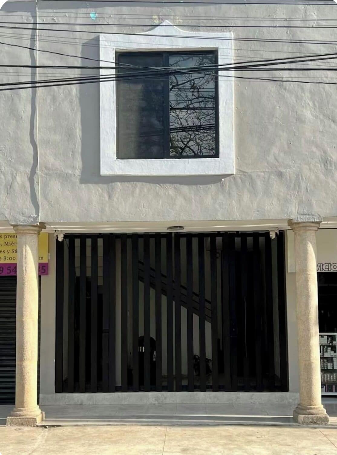 تفاصيل الفندق من الخارج