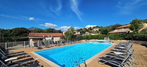 Outdoor pool - Studio Dolce & Vita A1 with pool and terrace (Propriano)