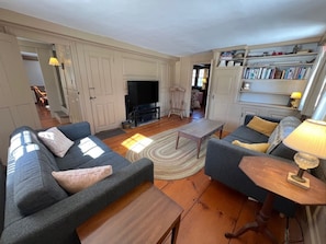 Fireplace - Cozy Retreat in Harpswell, with Historic Charm and Modern Comfort (Harpswell)