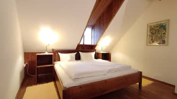 Deluxe maisonnette, uitzicht op tuin | Gratis wifi