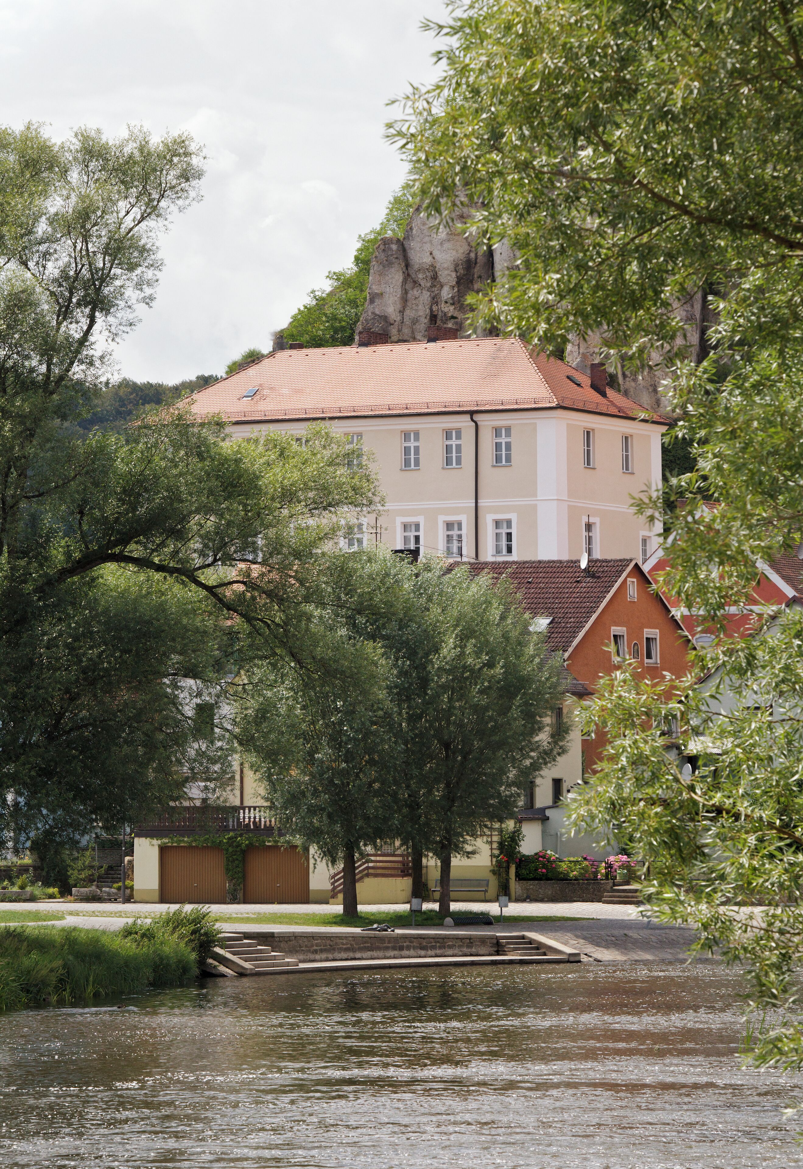 Staduitzicht vanuit accommodatie