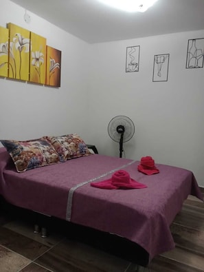 2 chambres, fer et planche à repasser, Wi-Fi, literie fournie