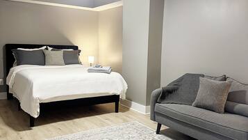 1 chambre, fer et planche à repasser, Wi-Fi, draps fournis