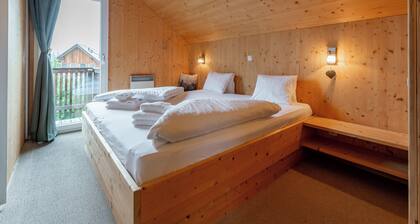 Fine chalet on a sunny slope