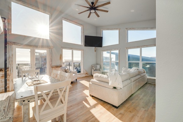 Área de sala de estar