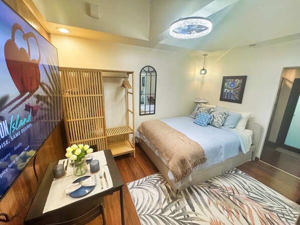 1 bedroom, iron/ironing board, WiFi, bed sheets