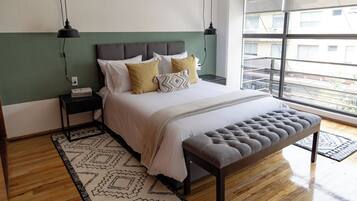 Family Apartment, City View | 3 bedrooms, desk, laptop workspace, blackout drapes