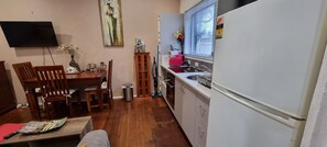Microwave, oven, stovetop